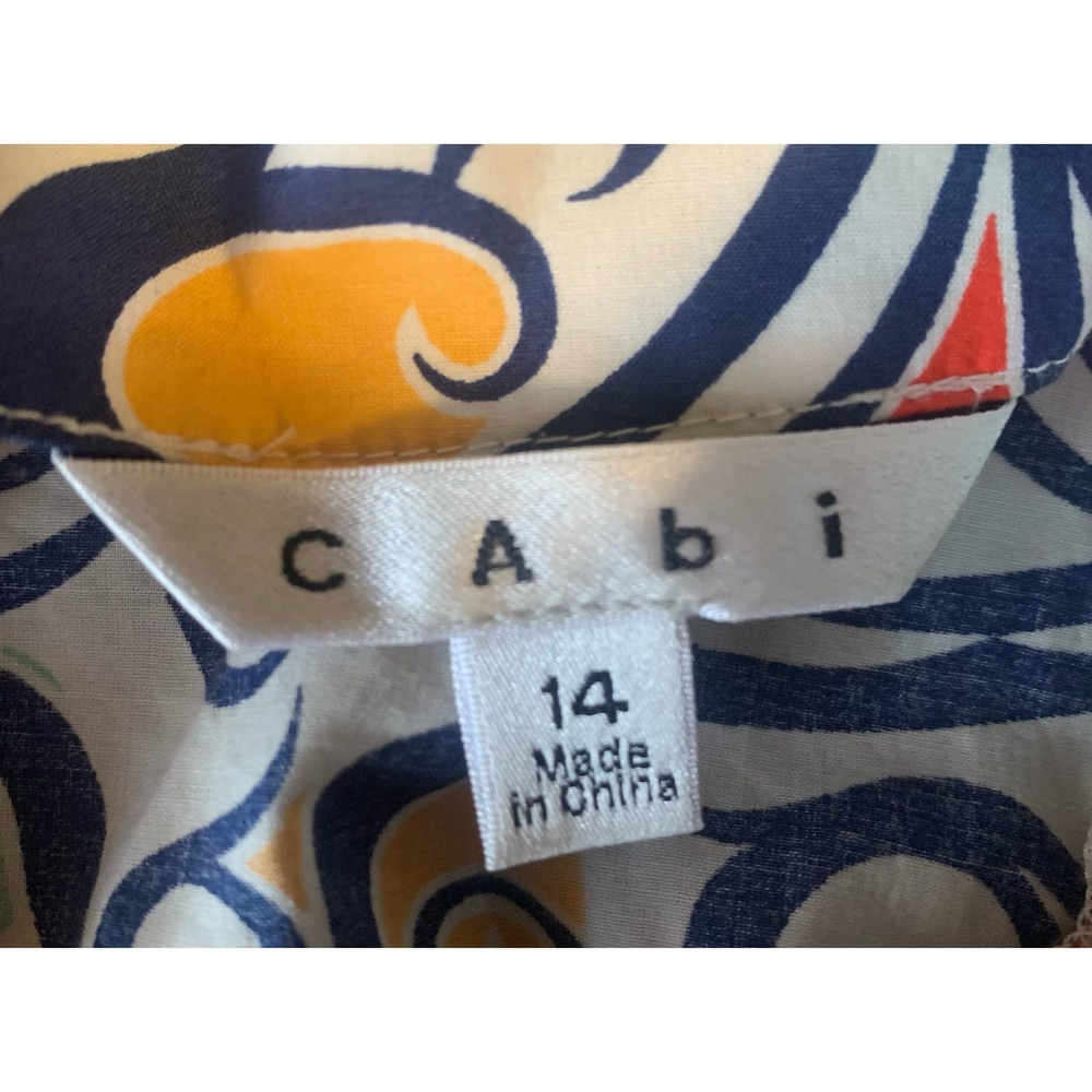 Cabi Keepsake Peplum Multi Color Adjustable Strap… - image 6